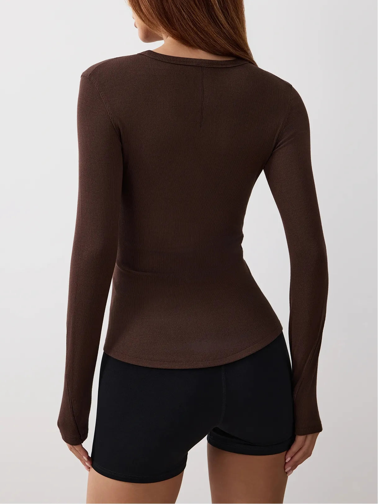 Fitness Elastic Breathable Long-Sleeved T-shirt