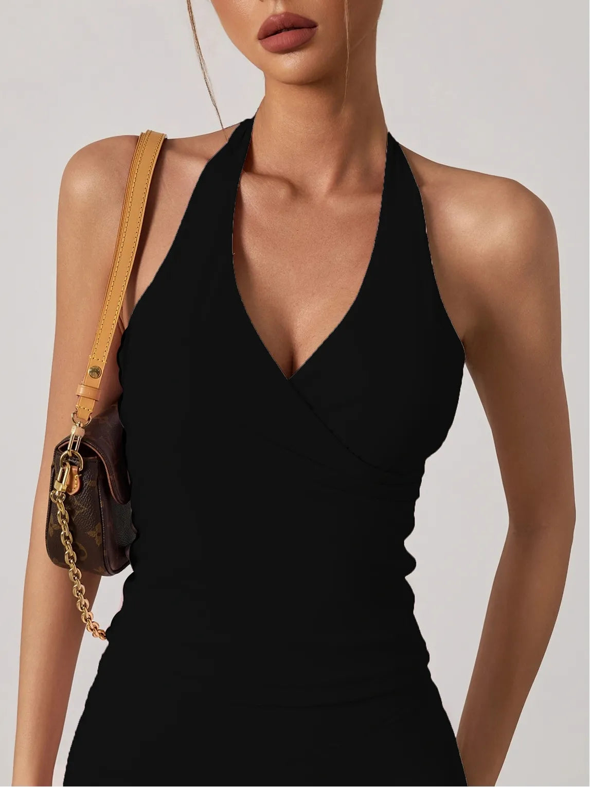 Fitness Halter Neck Vest Outfit Suit for Women