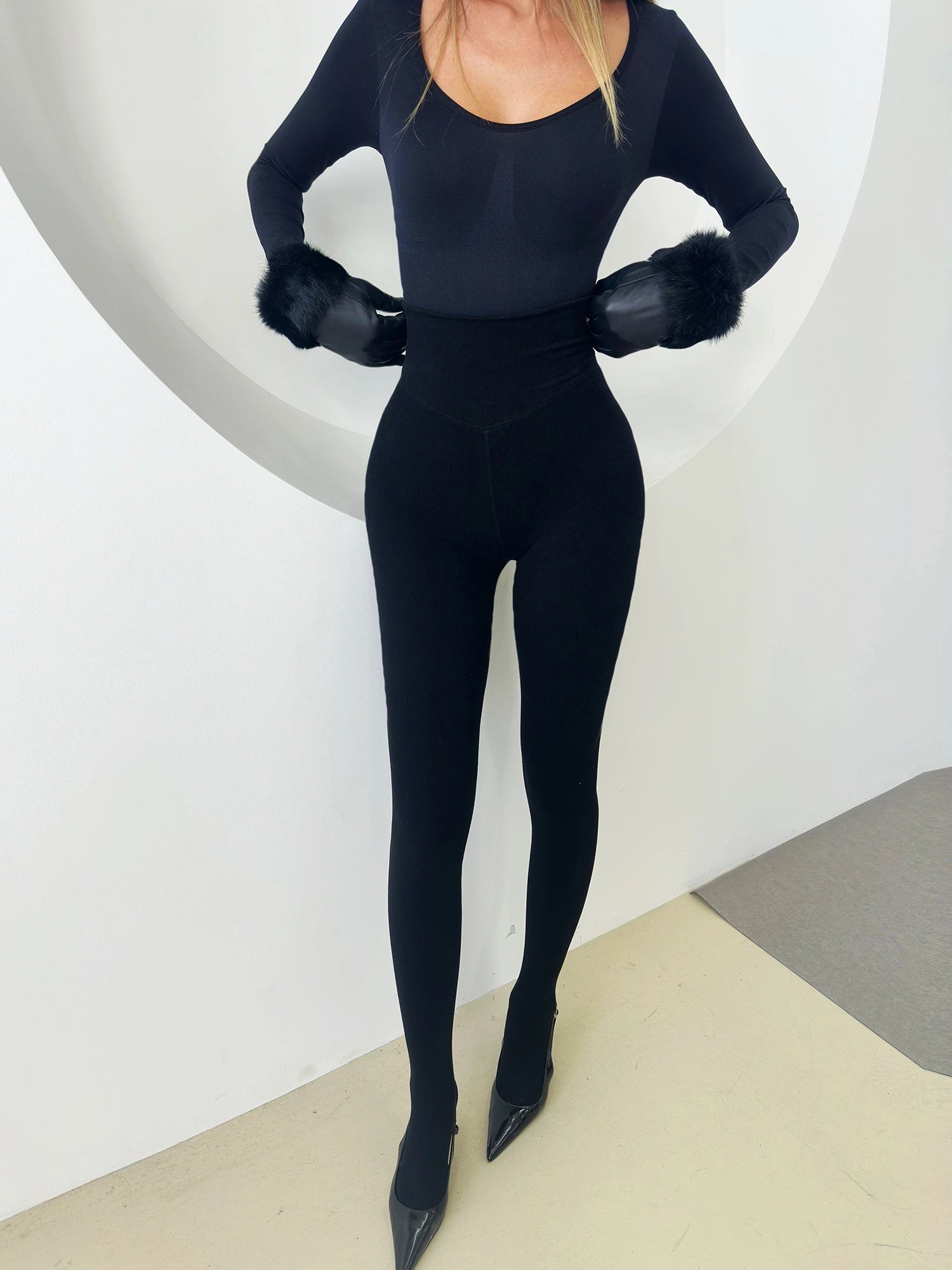 Fitness Long Sleeves Jumpsuit for Women
